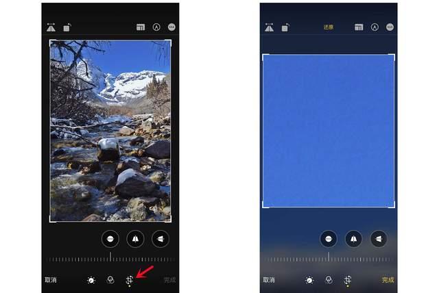大岭山镇苹果手机维修分享iPhone手机如何使用裁剪功能隐藏照片 