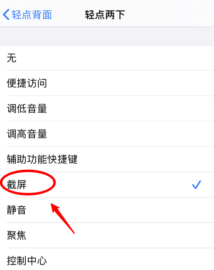 大岭山镇苹果手机维修分享iPhone12如何启用双击截屏 